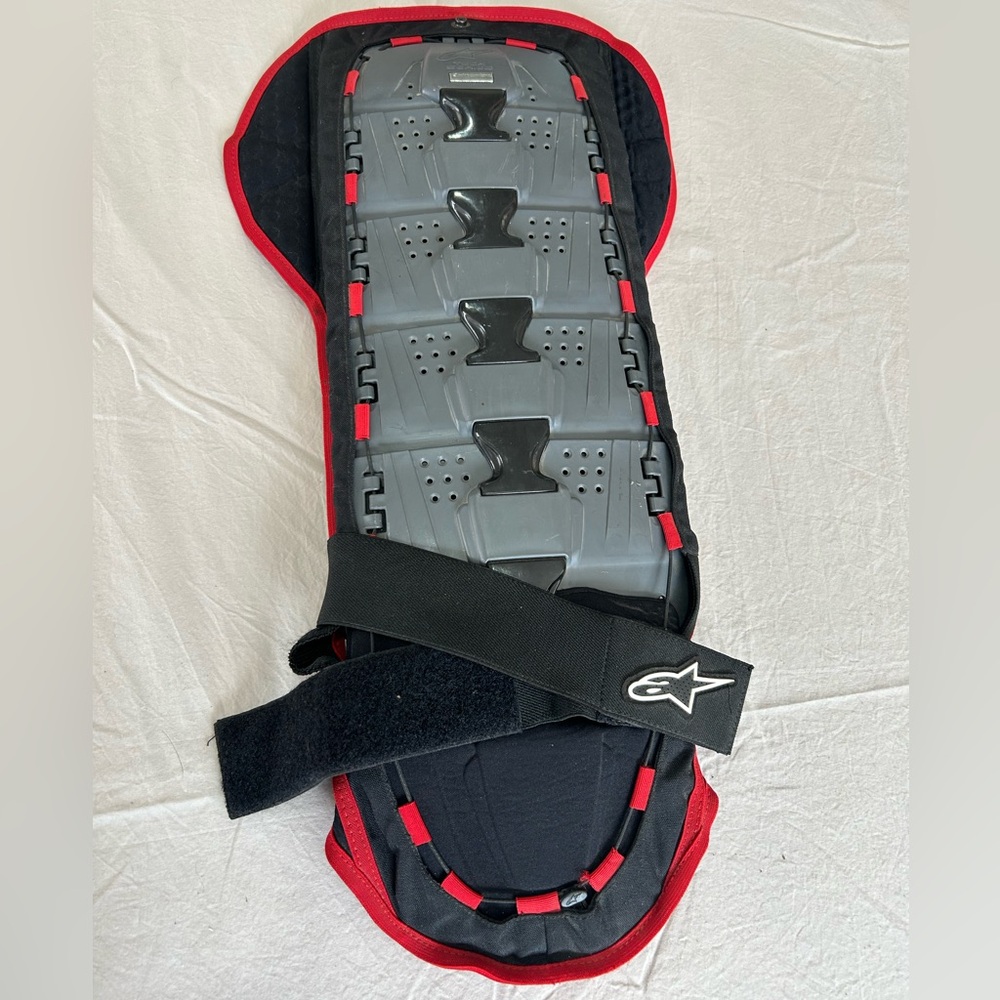 Alpinestars Tech Race Protector Black & Red Motorcycle Back Protection MotoGP